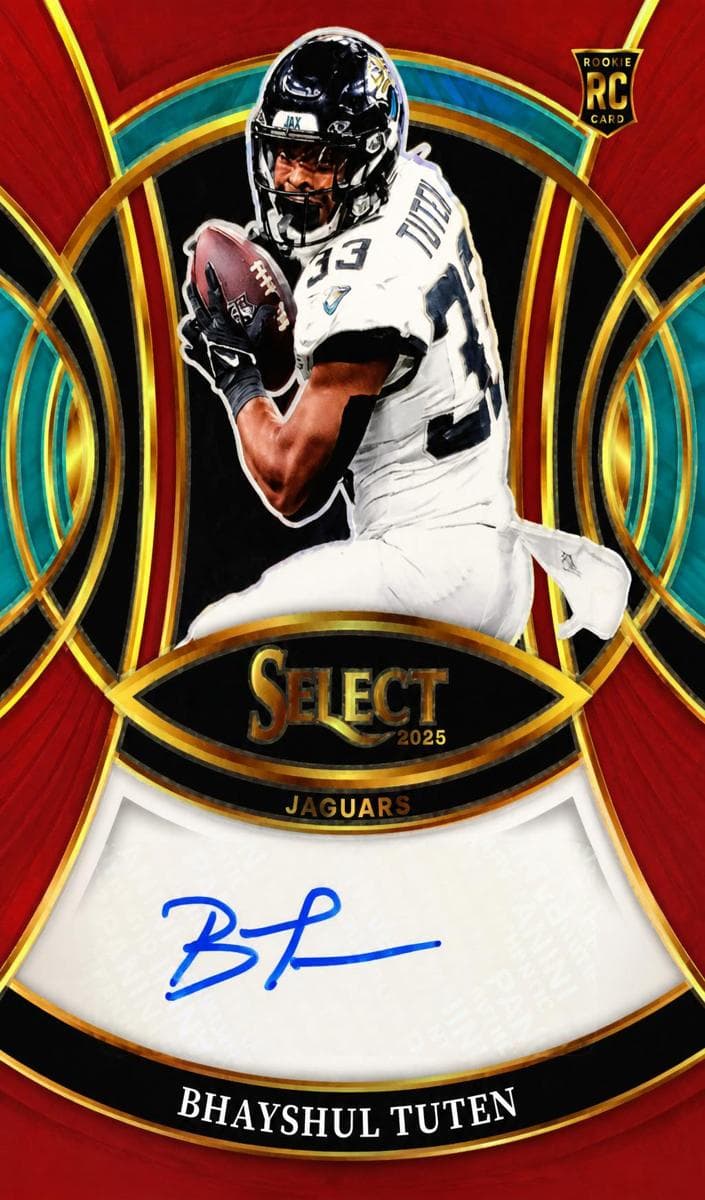 Bhayshul Tuten 2025 panini Panini Select
