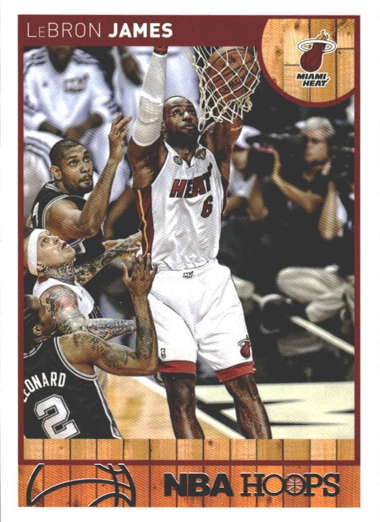 Lebron James 2013 panini