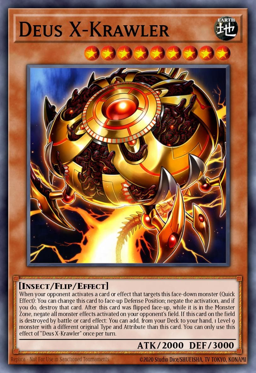Deus X-Krawler 2019 Yu-Gi-Oh! Dark Neostorm