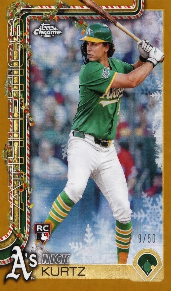 Nick Kurtz 2025 topps Holiday