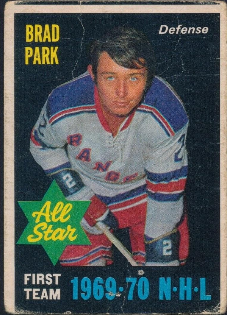 Brad Park 1970 topps O-Pee-Chee