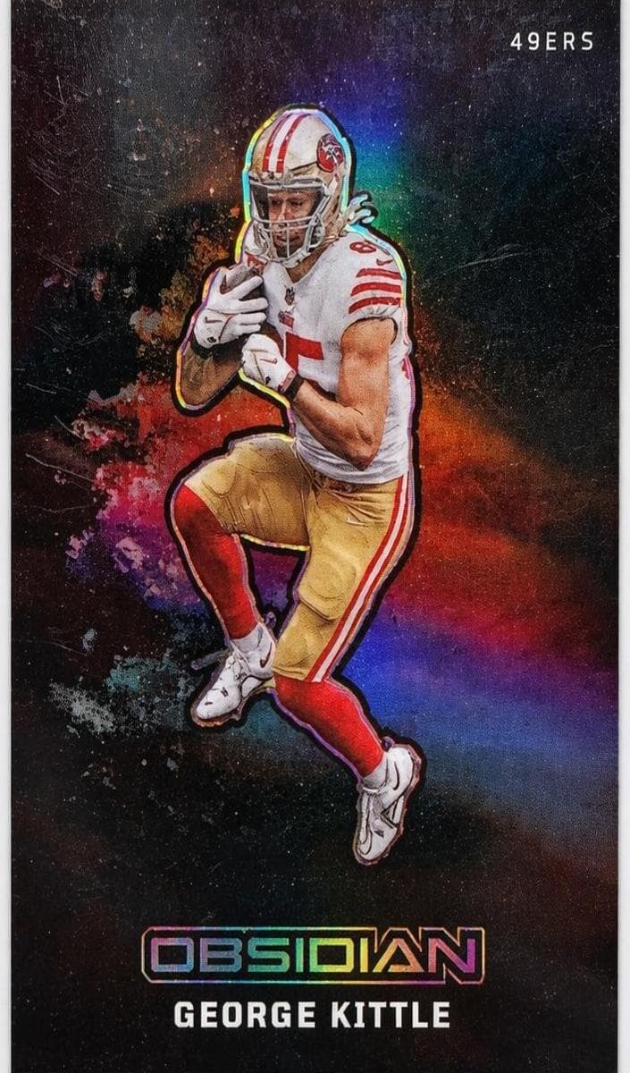 George Kittle 2023 panini Panini Obsidian