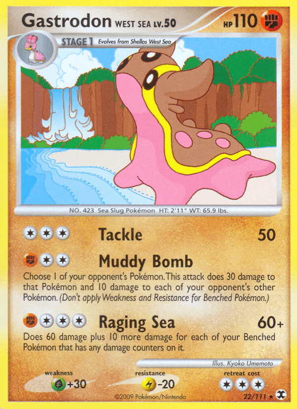 Gastrodon West Sea 2009 Pokemon