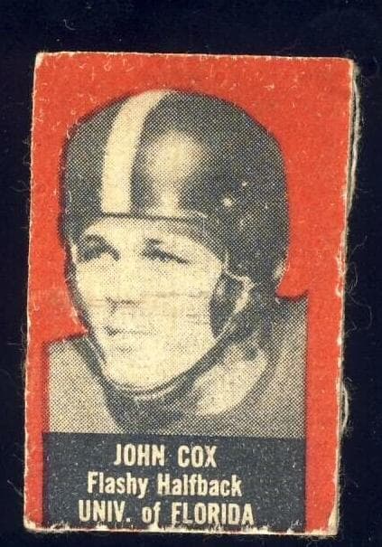 John Cox 1950 topps
