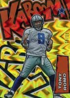 Tony Romo trading card