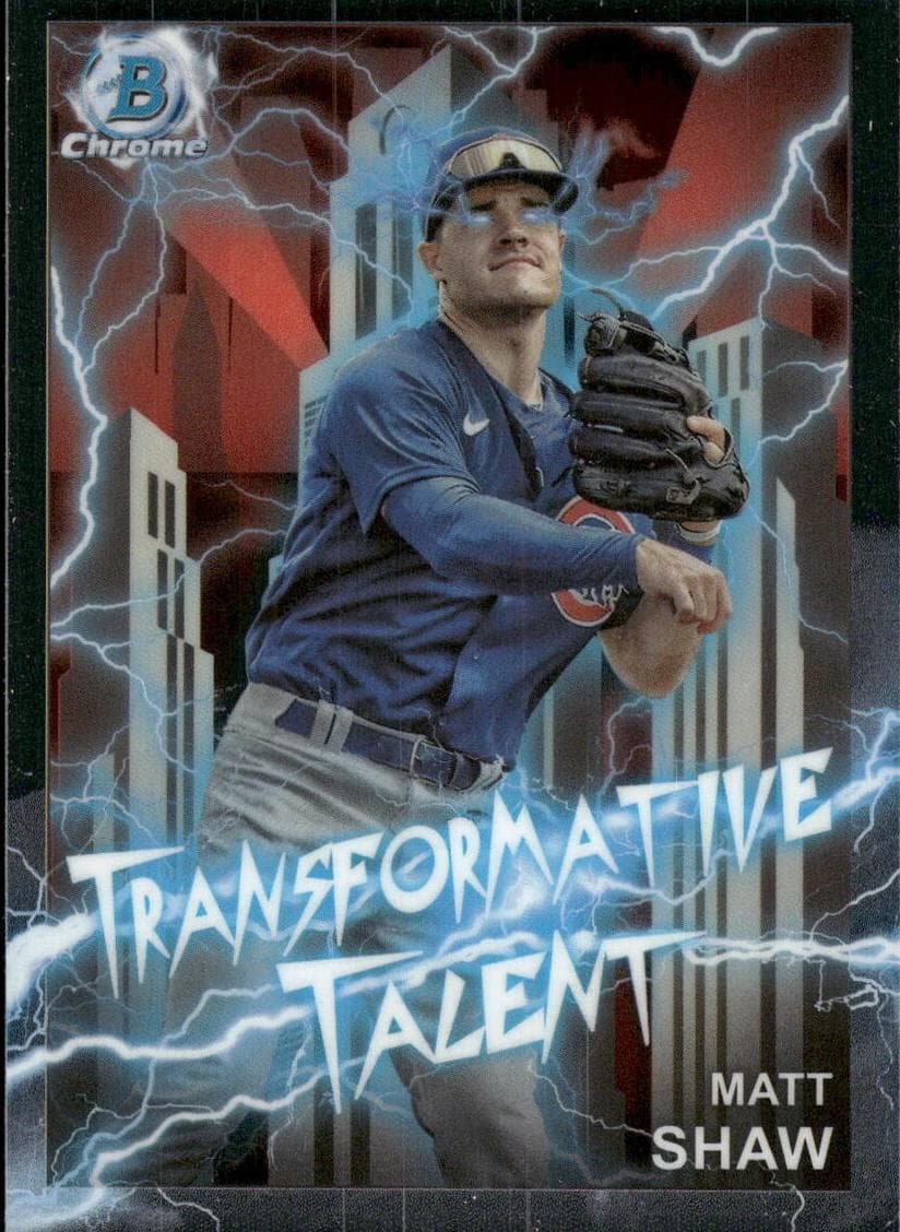 Matt Shaw 2023 bowman Bowman Draft