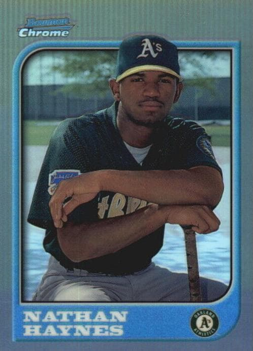 Nathan Haynes 1997 bowman Chrome