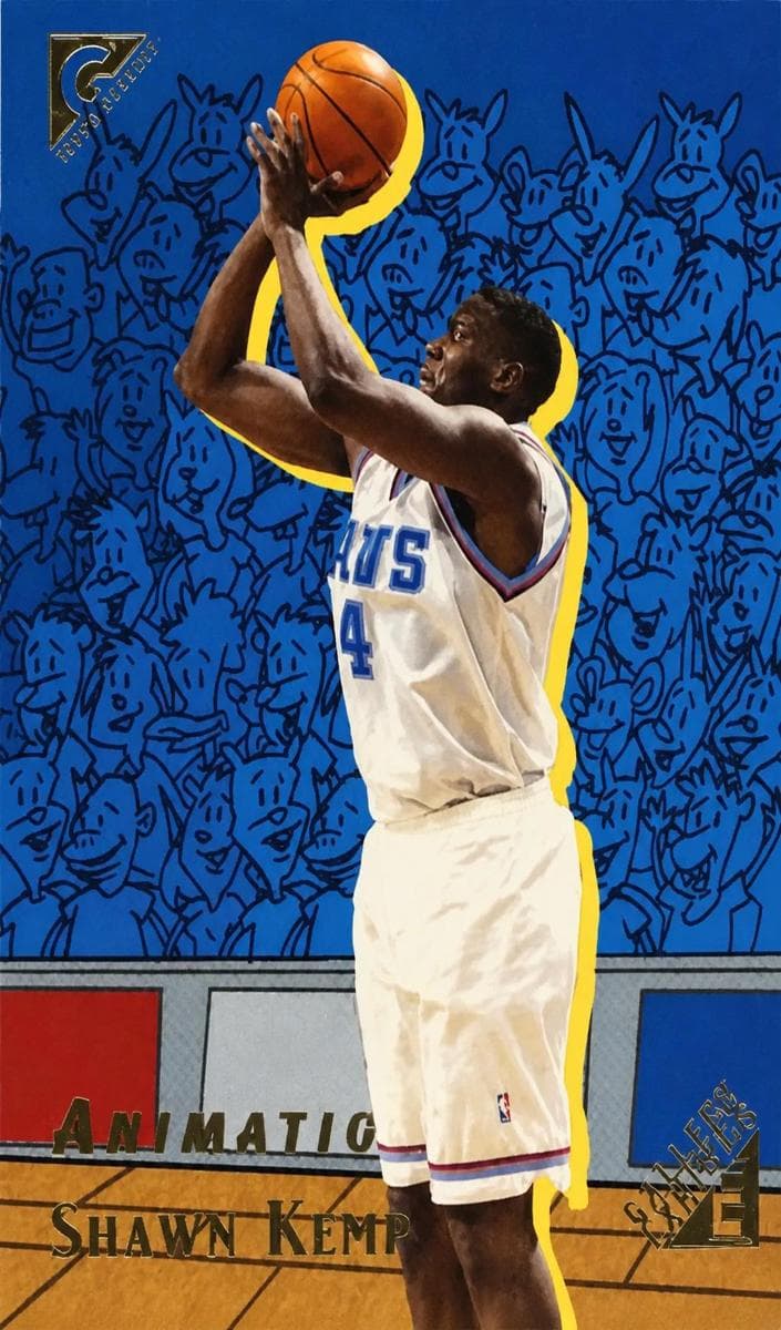 Shawn Kemp 1999 topps Topps Gallery