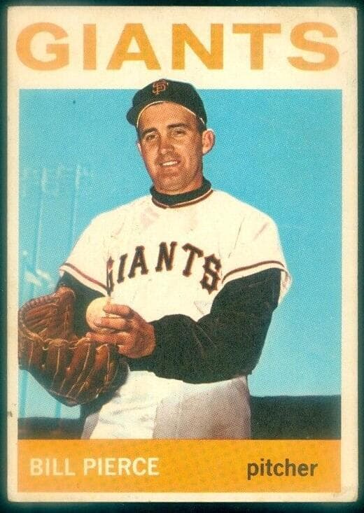 Bill Pierce 1964 topps Topps