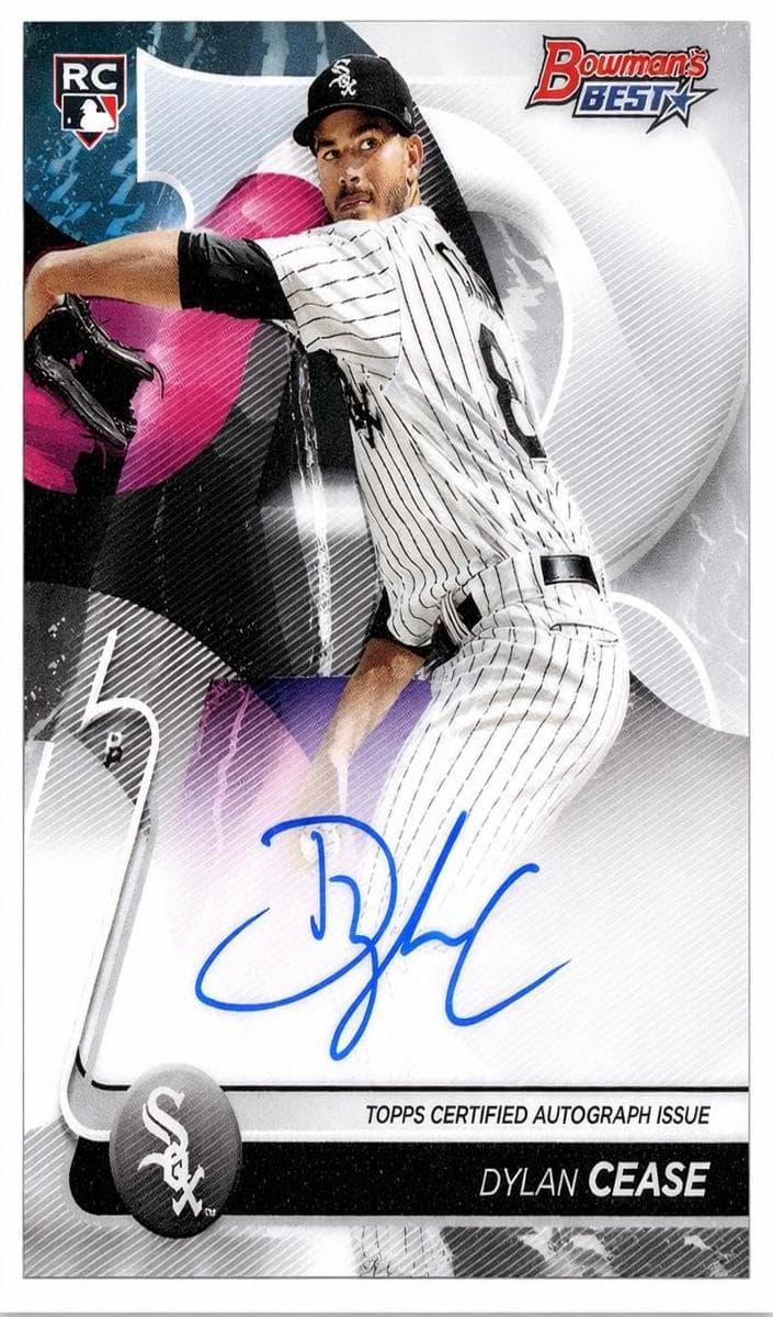 Dylan Cease 2020 bowman Bowman's Best