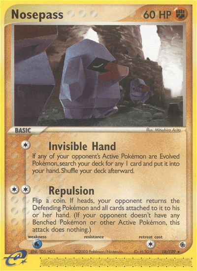 Nosepass 2013 Pokemon Ruby & Sapphire