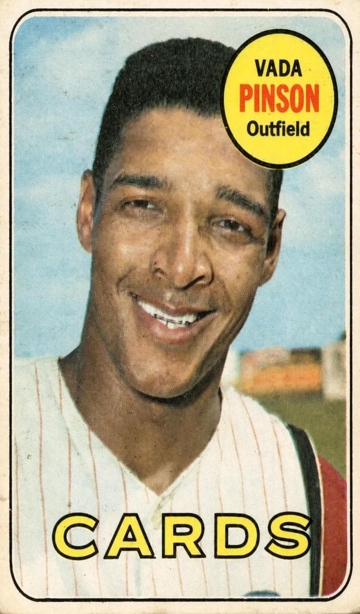 Vada Pinson 1969 topps O-Pee-Chee