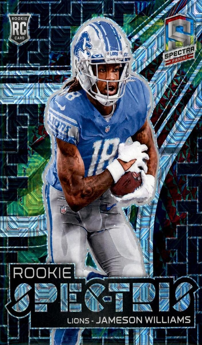 Jameson Williams 2022 panini Panini Spectra