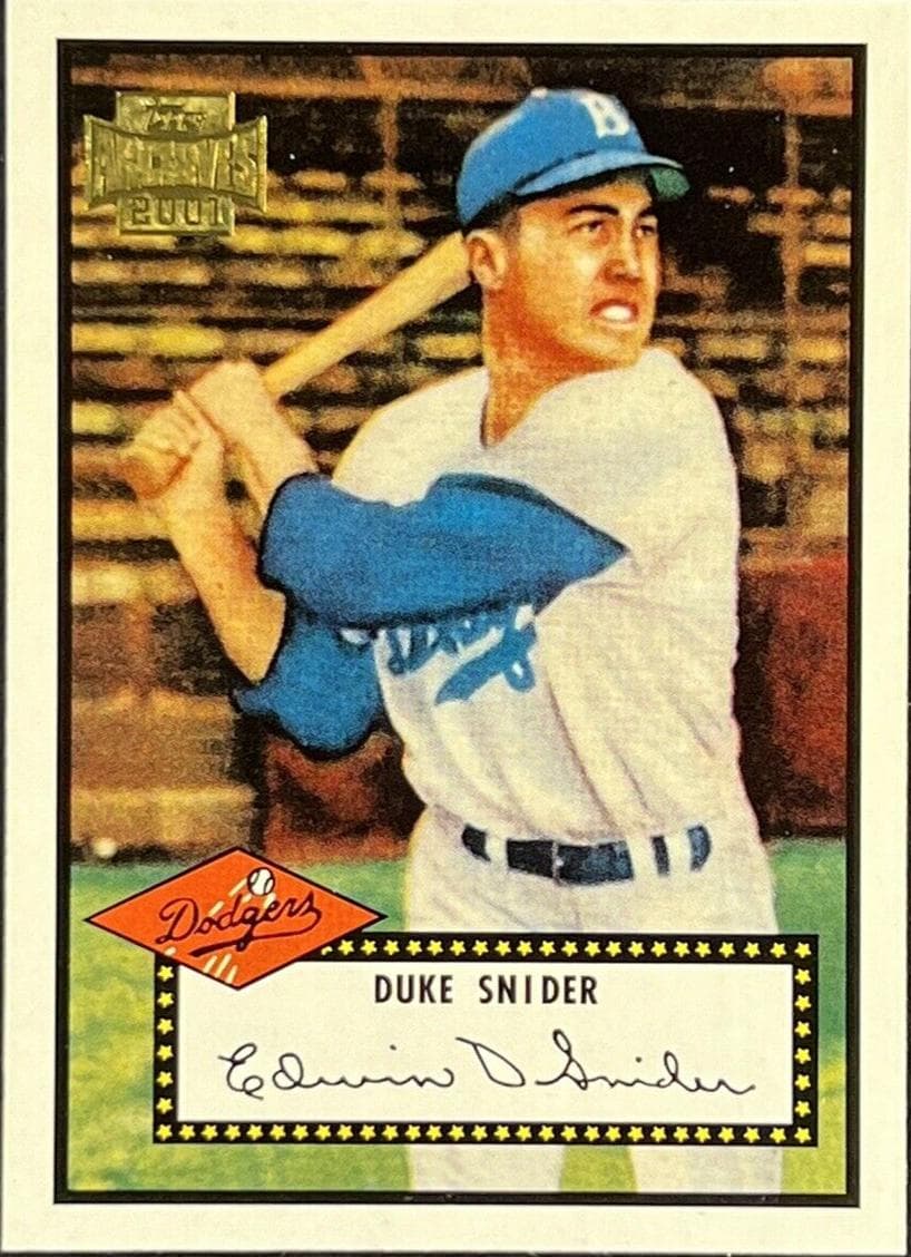 Duke Snider 2001 topps