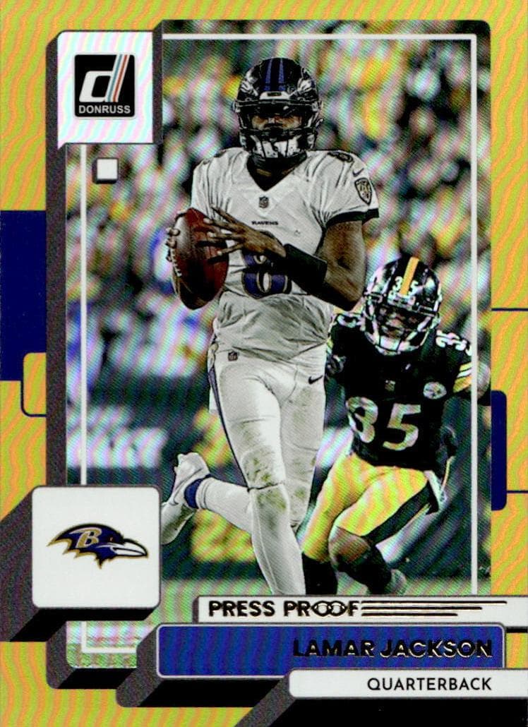 Lamar Jackson 2022 panini Panini Donruss