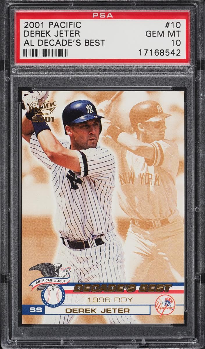 Derek Jeter 2001 unknown Pacific