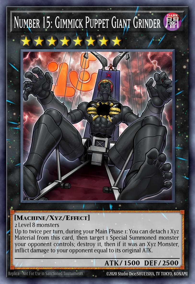 Number 15: Gimmick Puppet Giant Grinder #MAGO-EN056