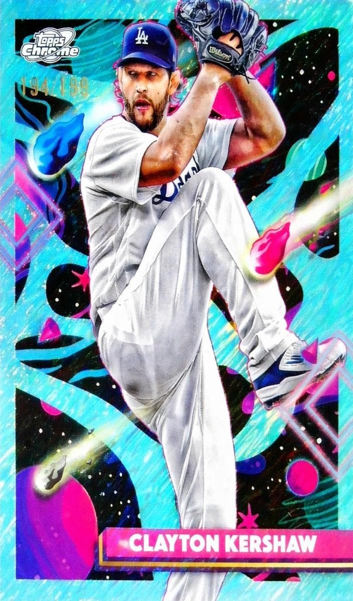 Clayton Kershaw 2025 topps Topps Cosmic Chrome
