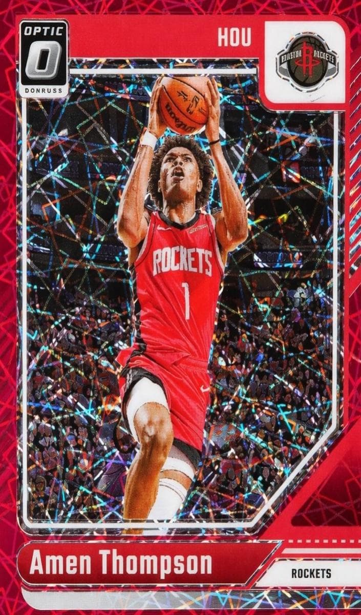 Amen Thompson 2024 panini Donruss Optic