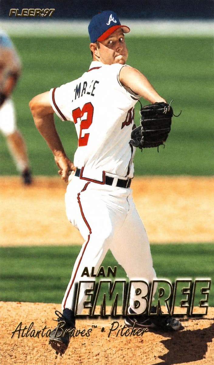 Alan Embree 1997 fleer Fleer