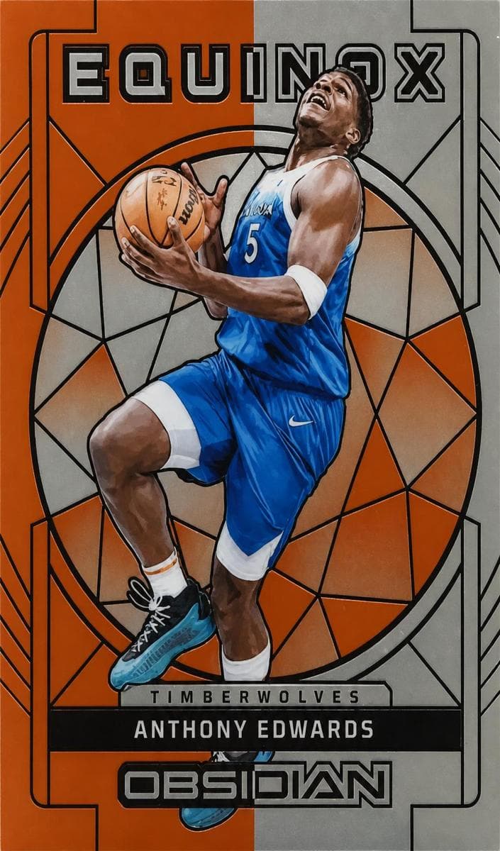 Anthony Edwards 2023 panini Panini Obsidian