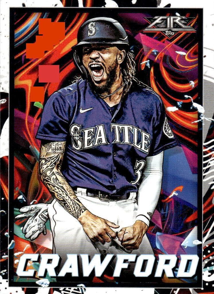 J.P. Crawford 2022 topps Topps Fire