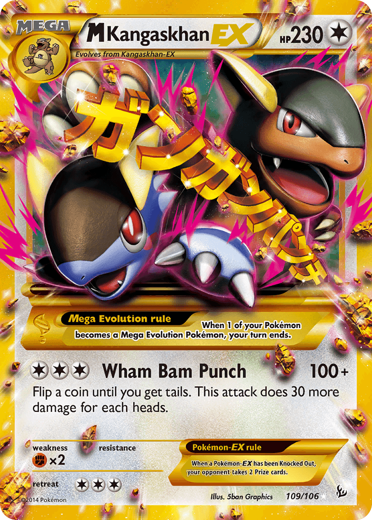 M Kangaskhan EX #109