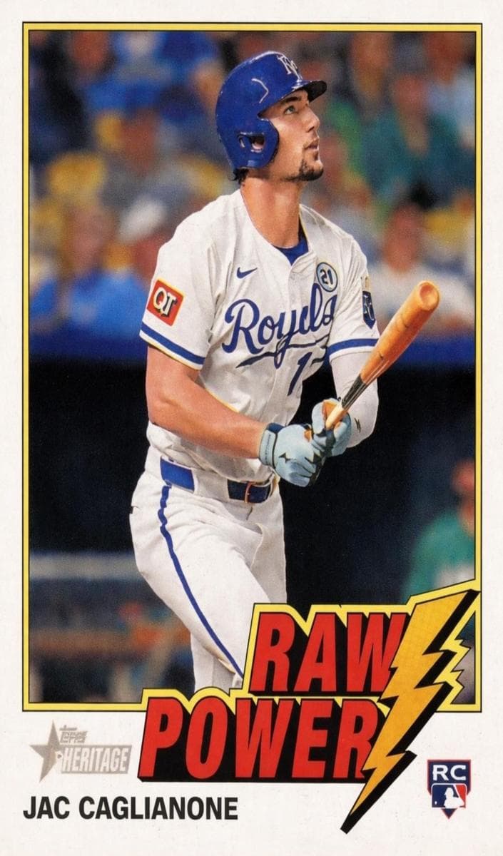 Jac Caglianone 2026 topps Topps Heritage