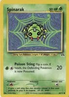 Spinarak 2001 Pokemon Neo Discovery