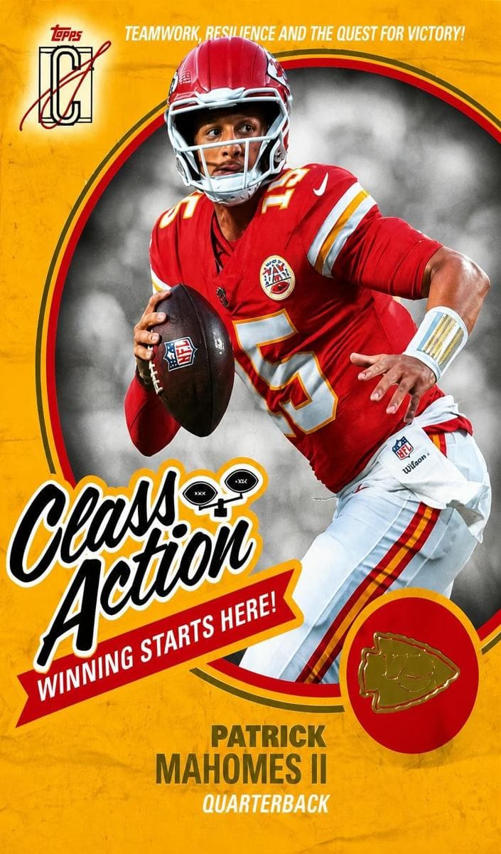 Patrick Mahomes II 2025 topps Topps Signature Class