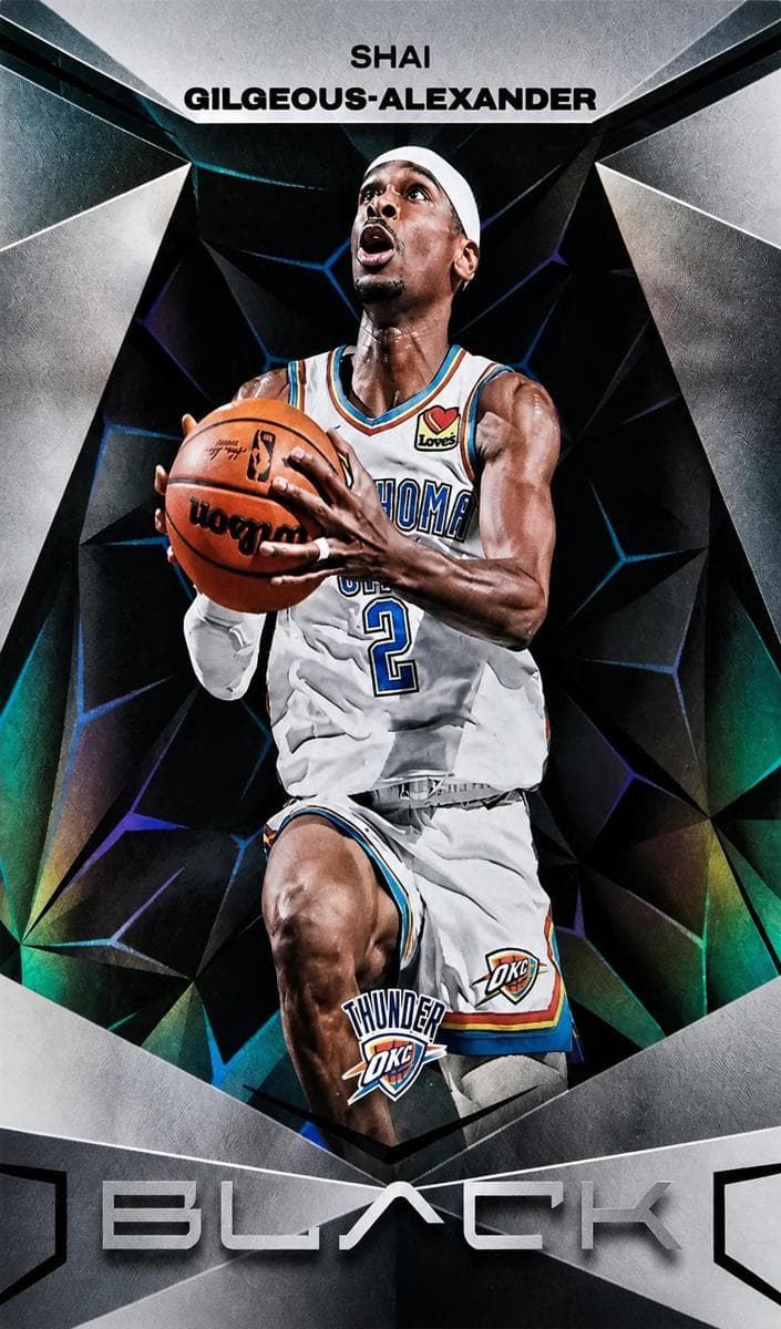 Shai Gilgeous-Alexander 2023 panini Panini Black