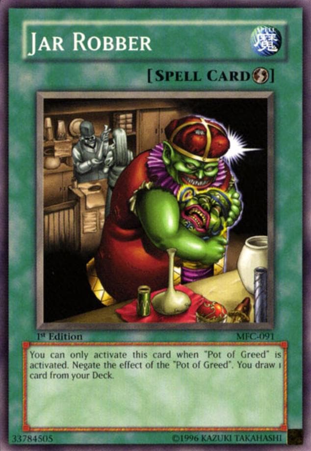 Jar Robber 2003 Yu-Gi-Oh! Magician's Force