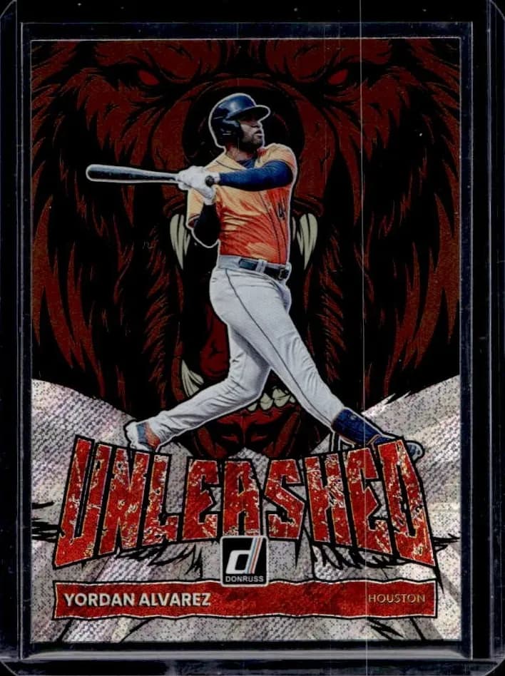 Yordan Alvarez 2022 panini Donruss