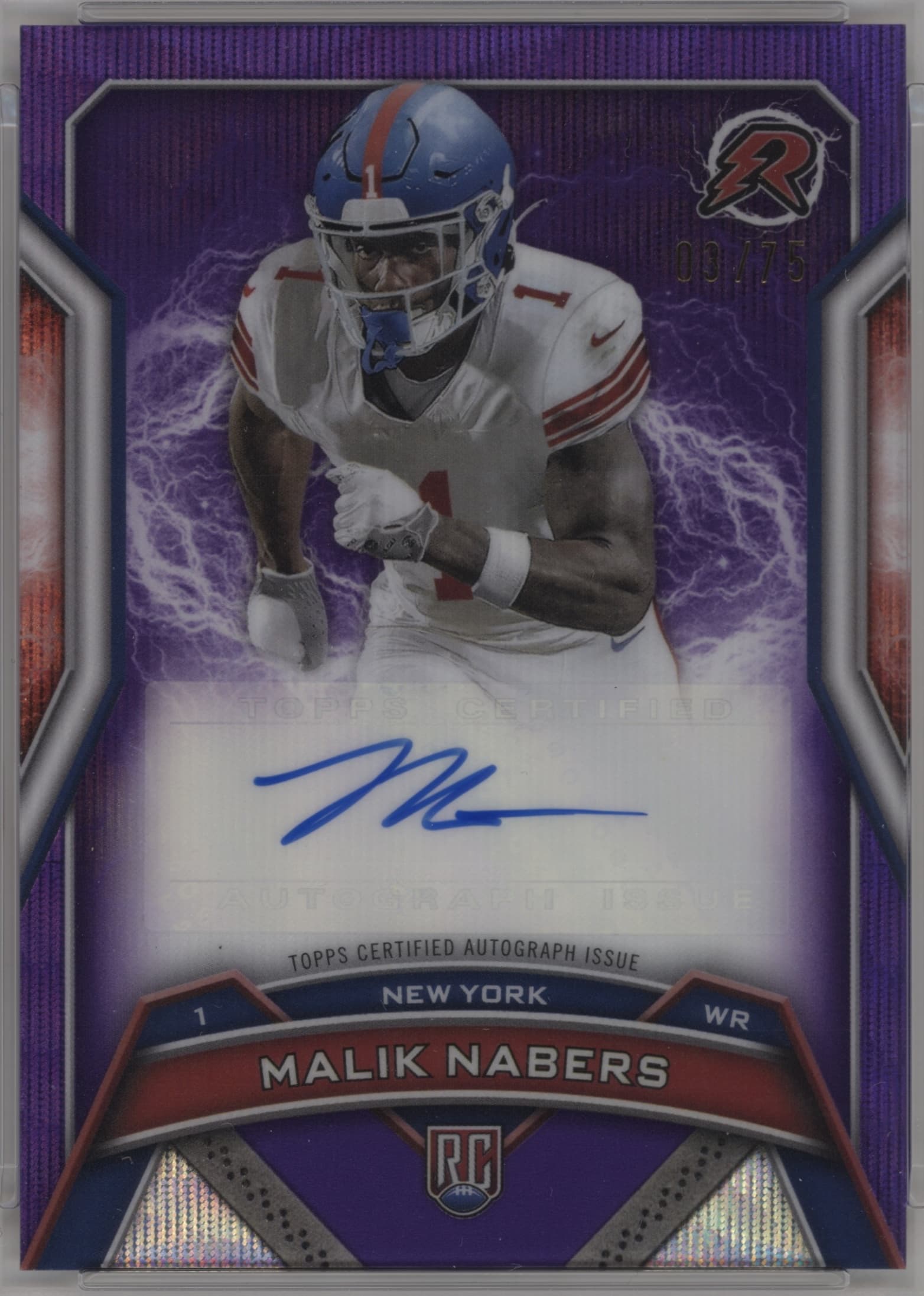 Malik Nabers 2024 topps Topps Resurgence