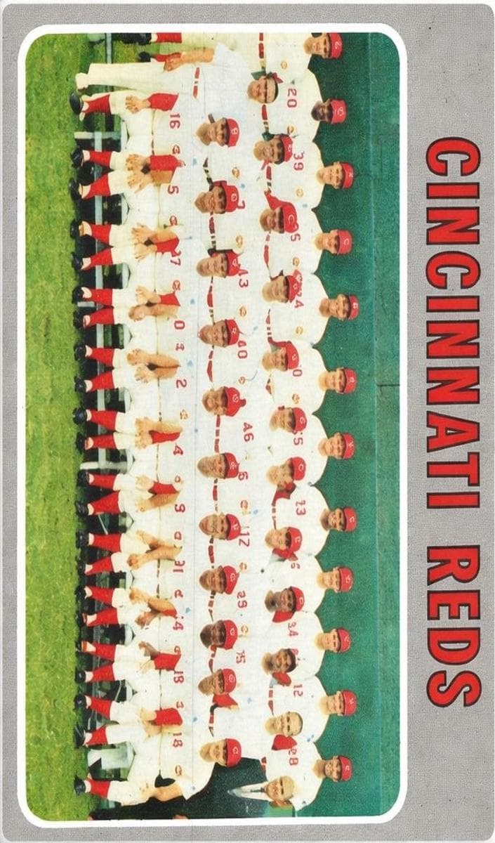 Cincinnati Reds 1970 topps Topps