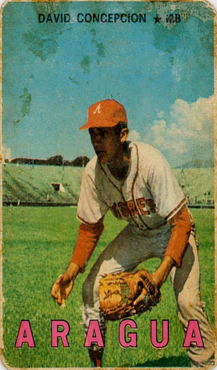 David Concepcion 1967 topps Topps Venezuelan