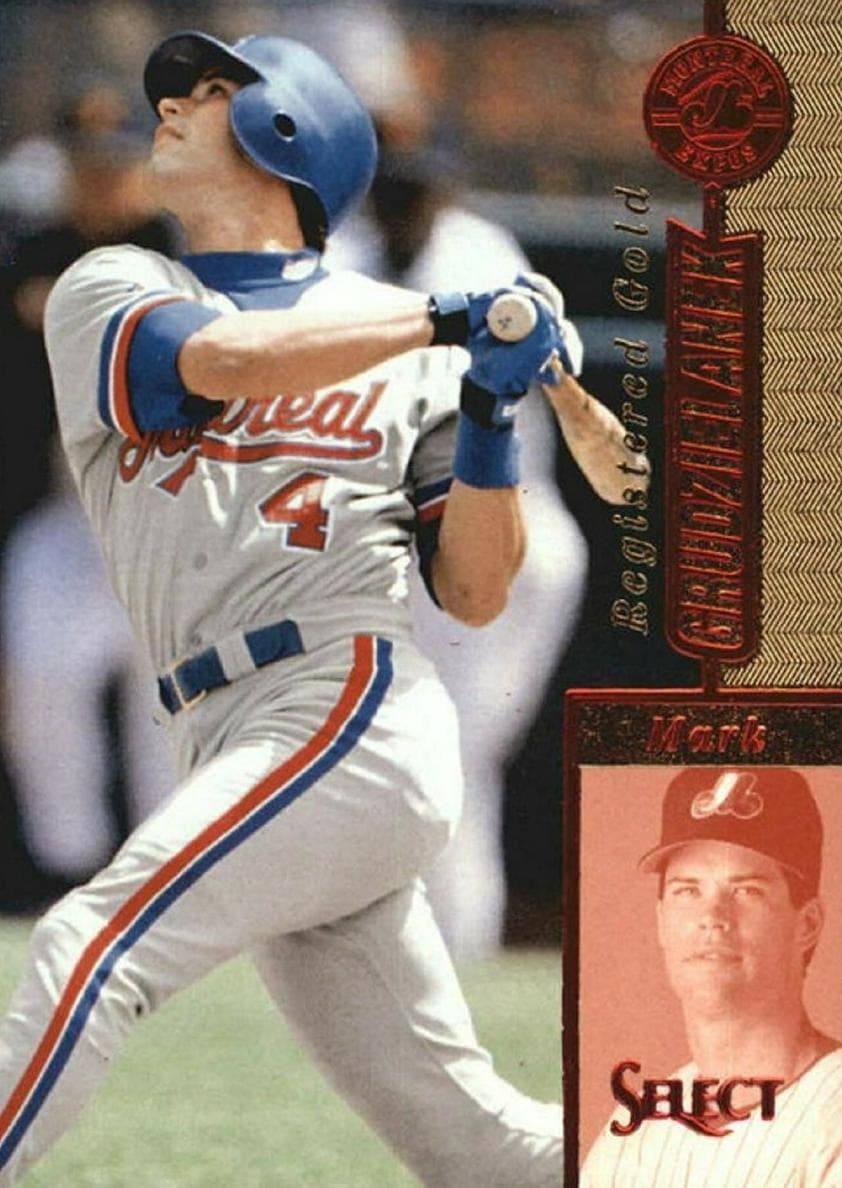 Mark Grudzielanek 1997 panini Select