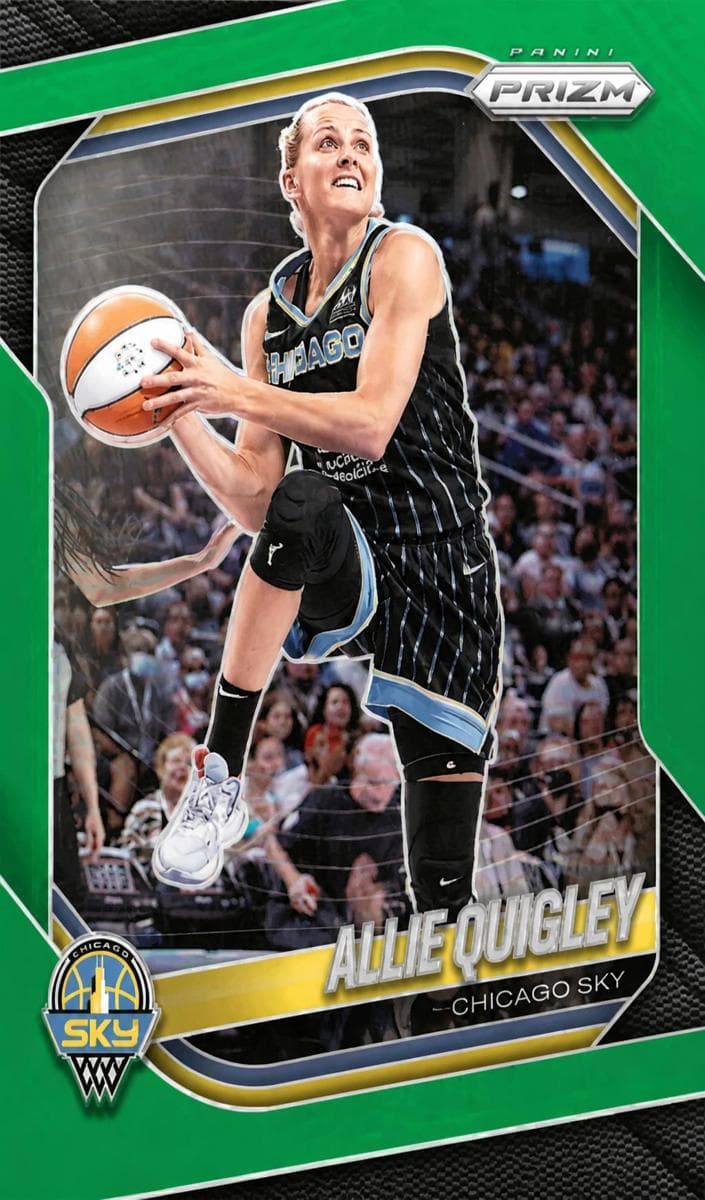 Allie Quigley trading card