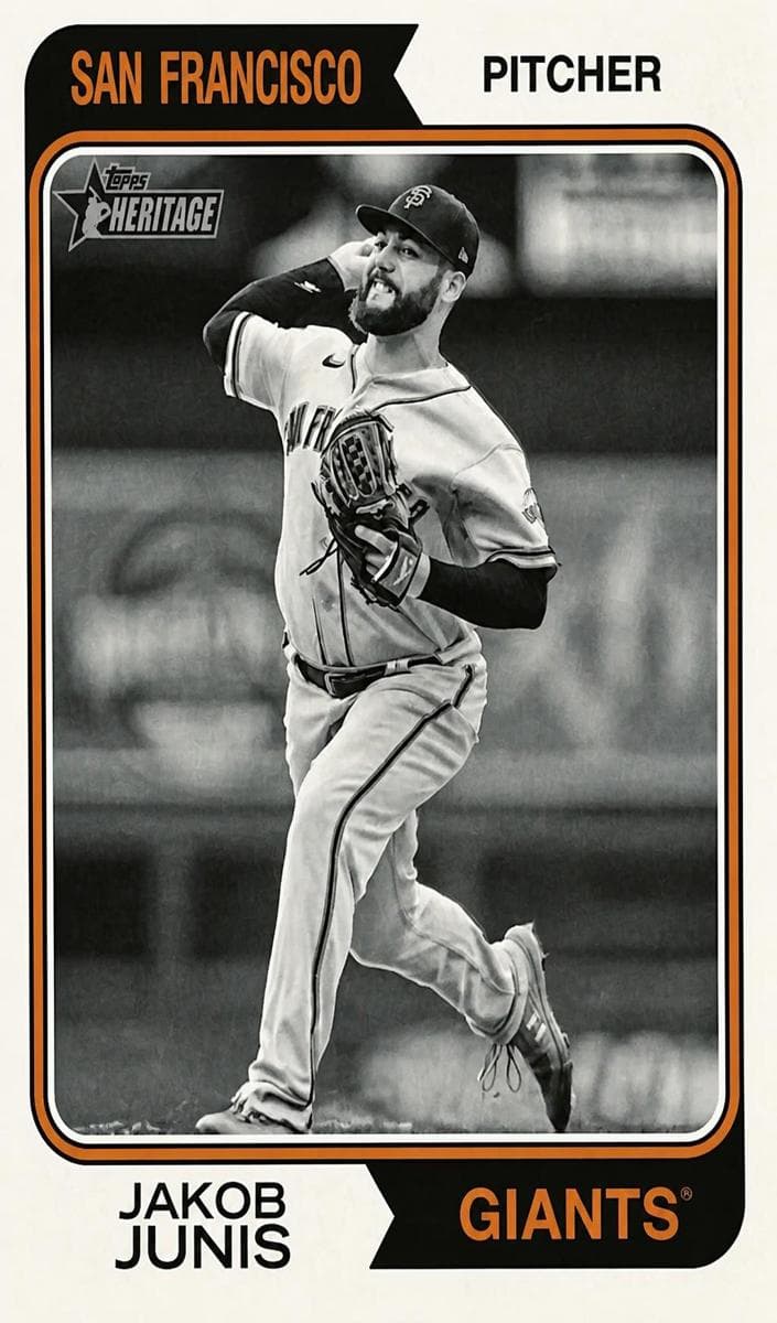 Jakob Junis trading card