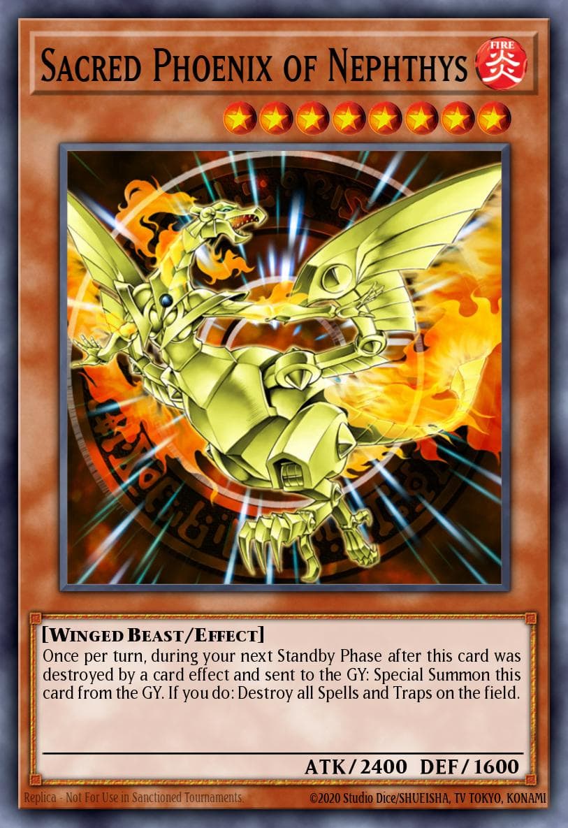 Sacred Phoenix of Nephthys #HISU-EN012