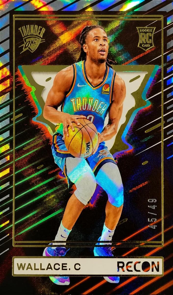 Cason Wallace 2023 panini Panini Recon