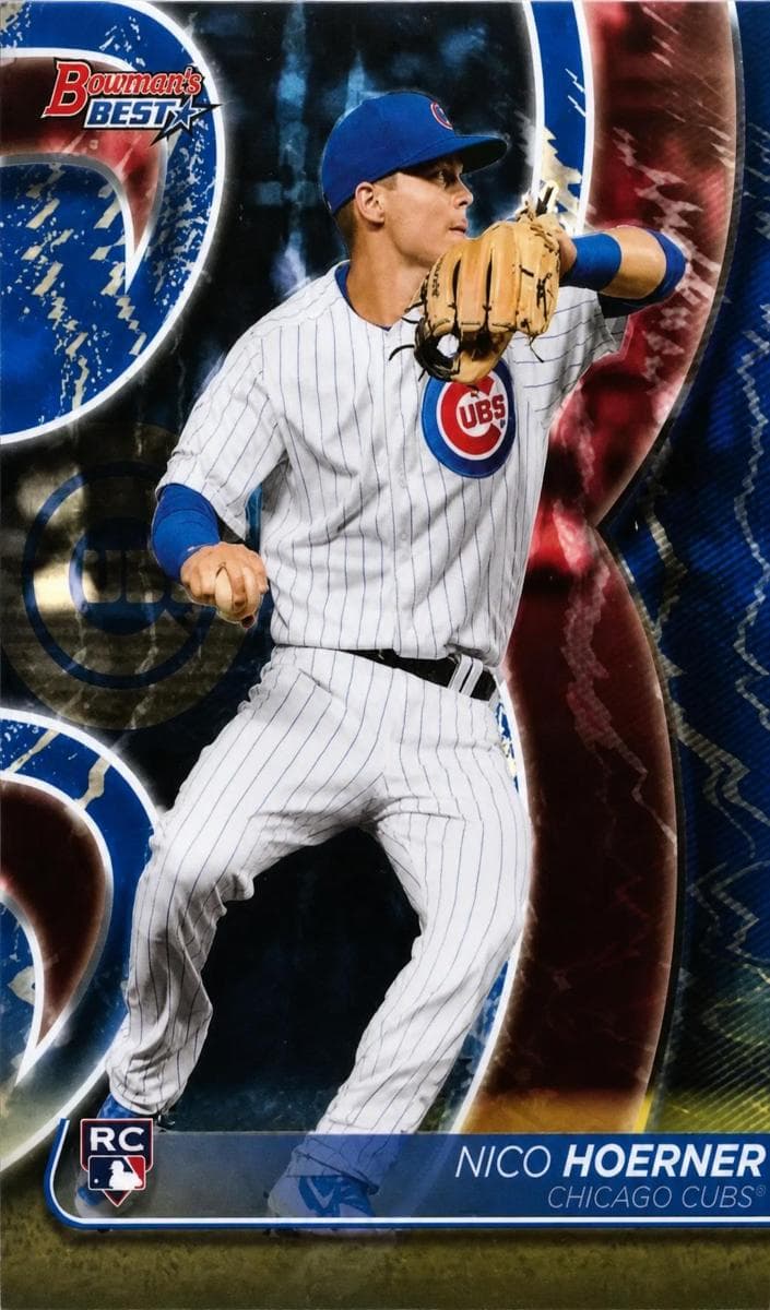 Nico Hoerner 2020 bowman Bowman's Best