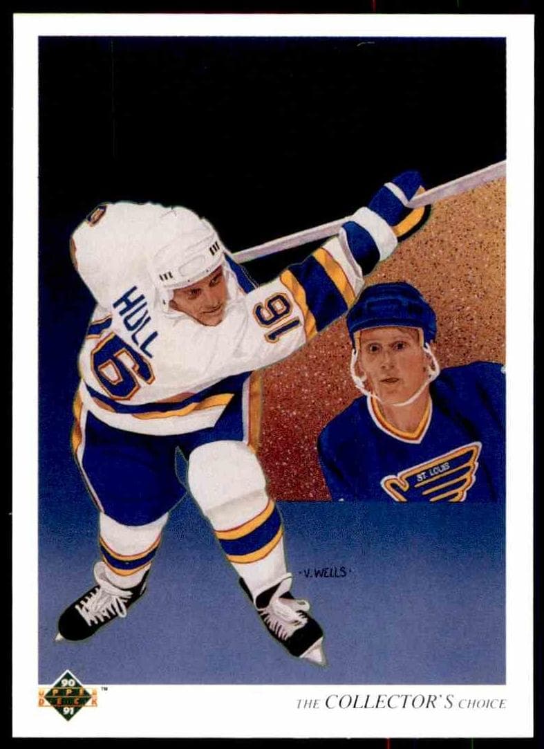 Brett Hull 1990 upper-deck Upper Deck