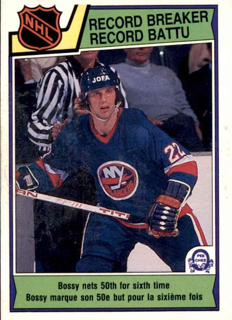 Mike Bossy 1983 topps O-Pee-Chee