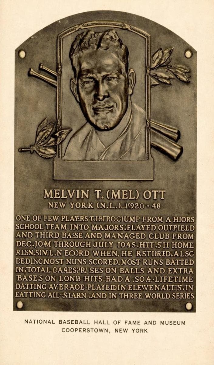 Mel Ott #nno