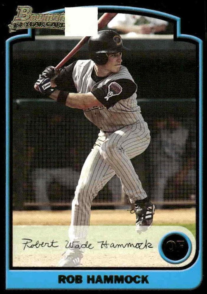 Rob Hammock trading card