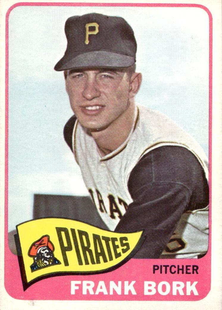 Frank Bork 1965 topps Topps
