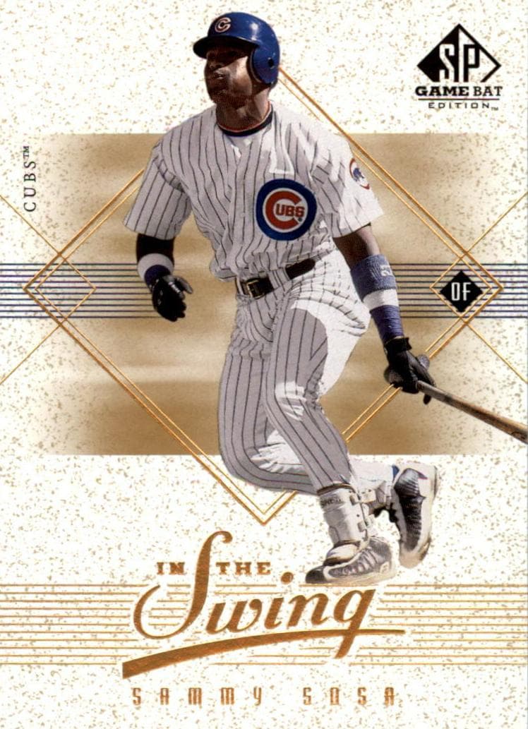 Sammy Sosa 2001 unknown SP Game Bat Edition