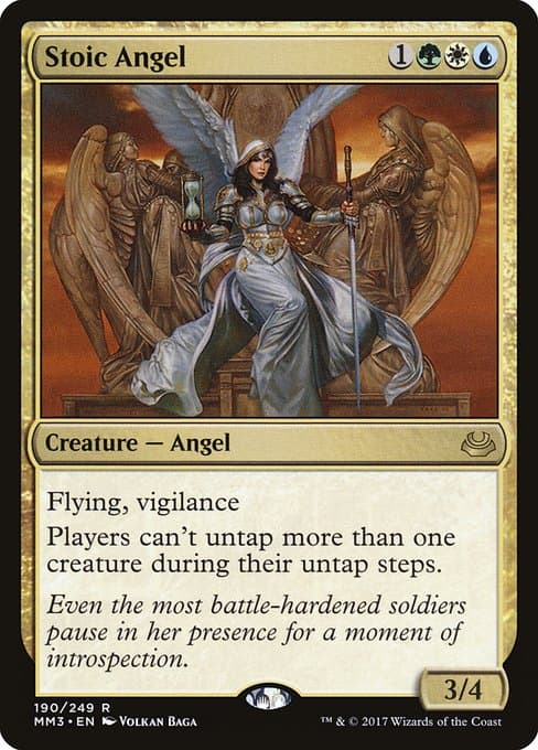 Stoic Angel 2017 Magic: The Gathering Modern Masters 2017