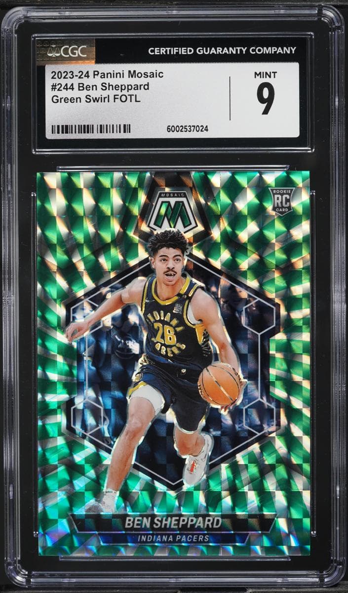 Ben Sheppard 2023 panini Panini Mosaic